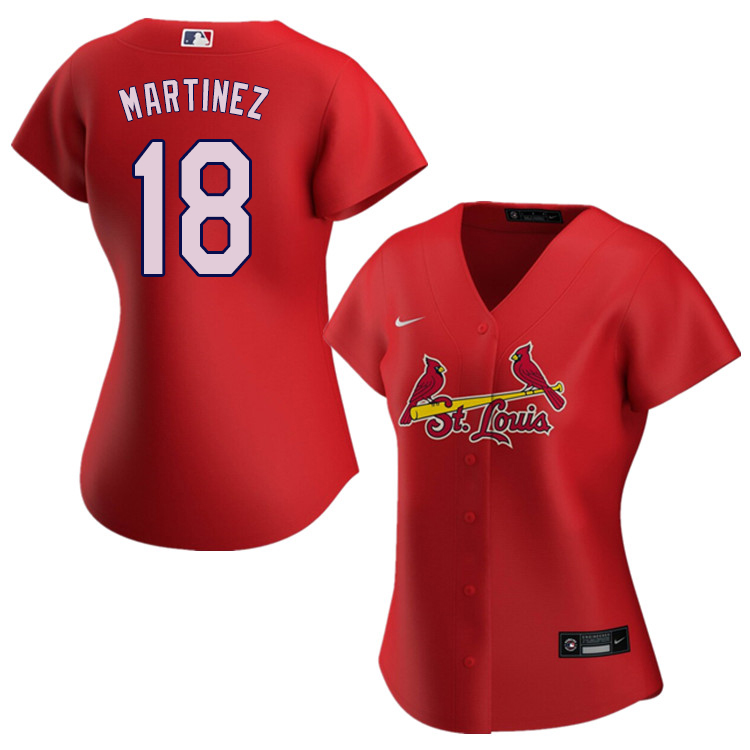 Nike Women #18 Carlos Martinez St.Louis Cardinals Baseball Jerseys Sale-Red